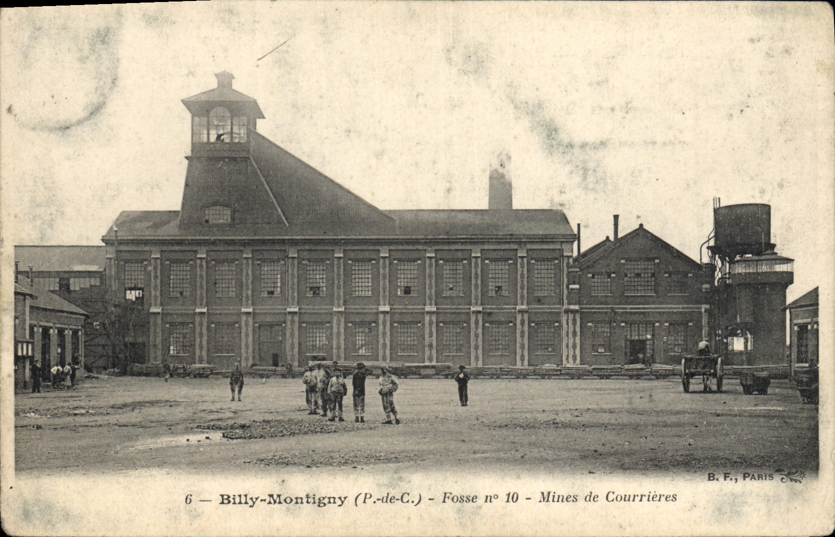 CPA Mine Mines Billy Montigny Fosse 10 Mines de Courrieres