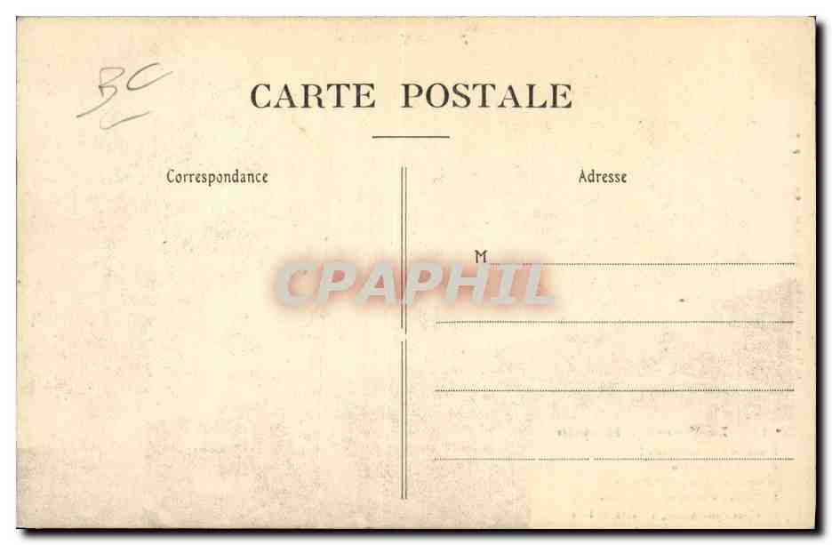 CPA Mine Mines Au Pays Noir Le forage a la main — Rückseite