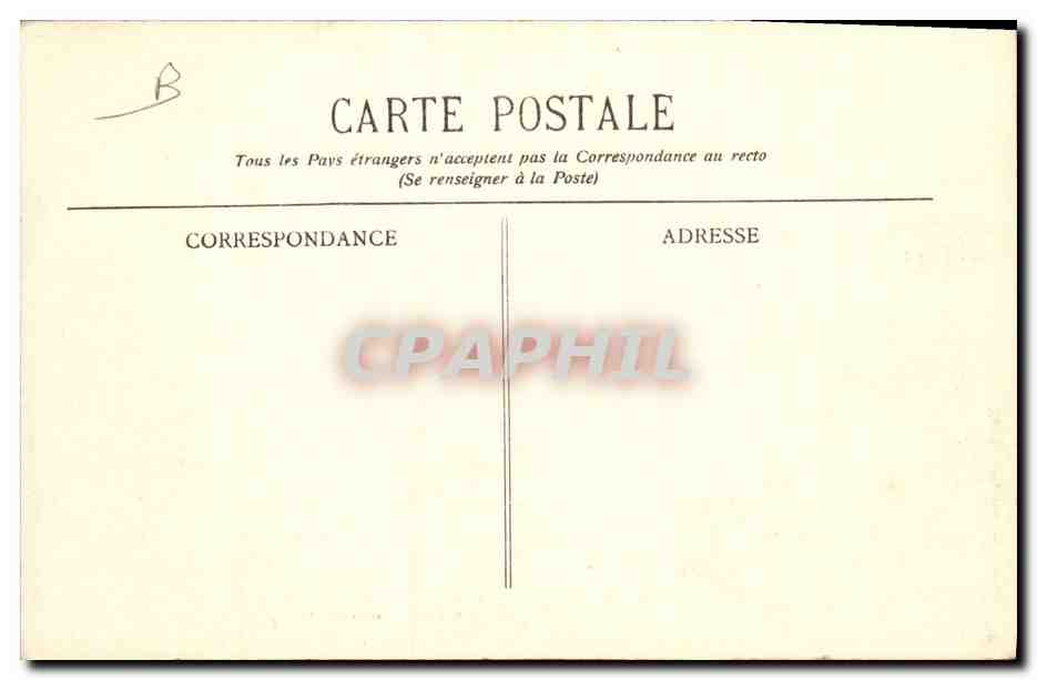 CPA Mine Mines de Bruay Ateliers centraux et Garage central Train — Verso