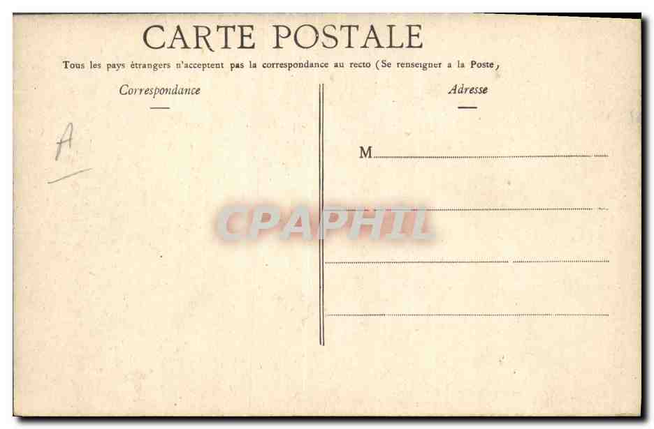 CPA Mine Mines M Poincare aux puits des mines de Bruay — Rückseite