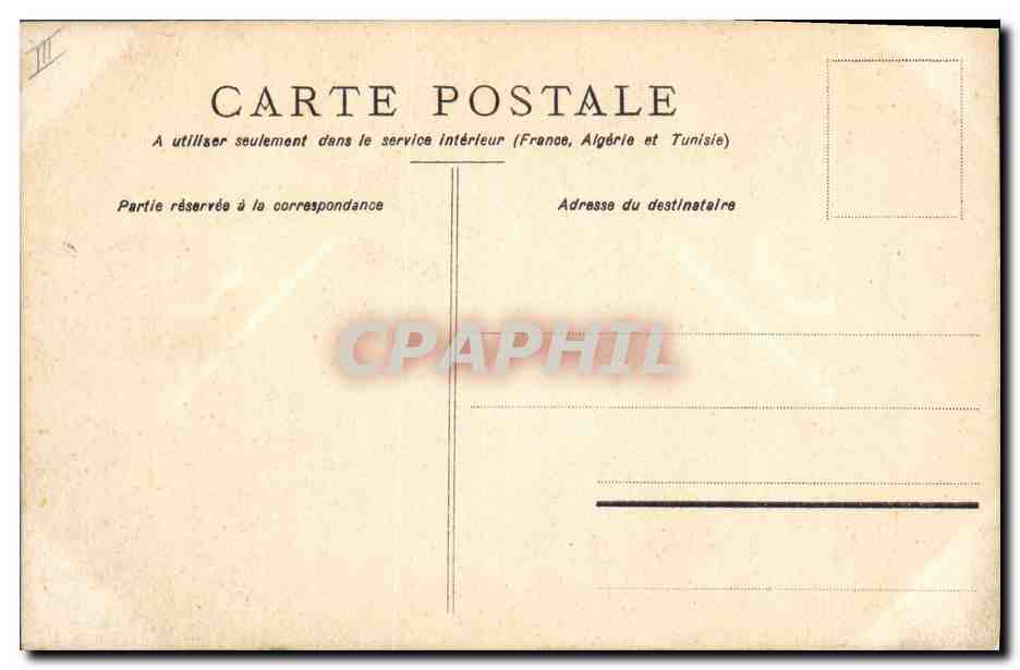 CPA Fantaisie Fleurs (dessin a la main)  — Verso
