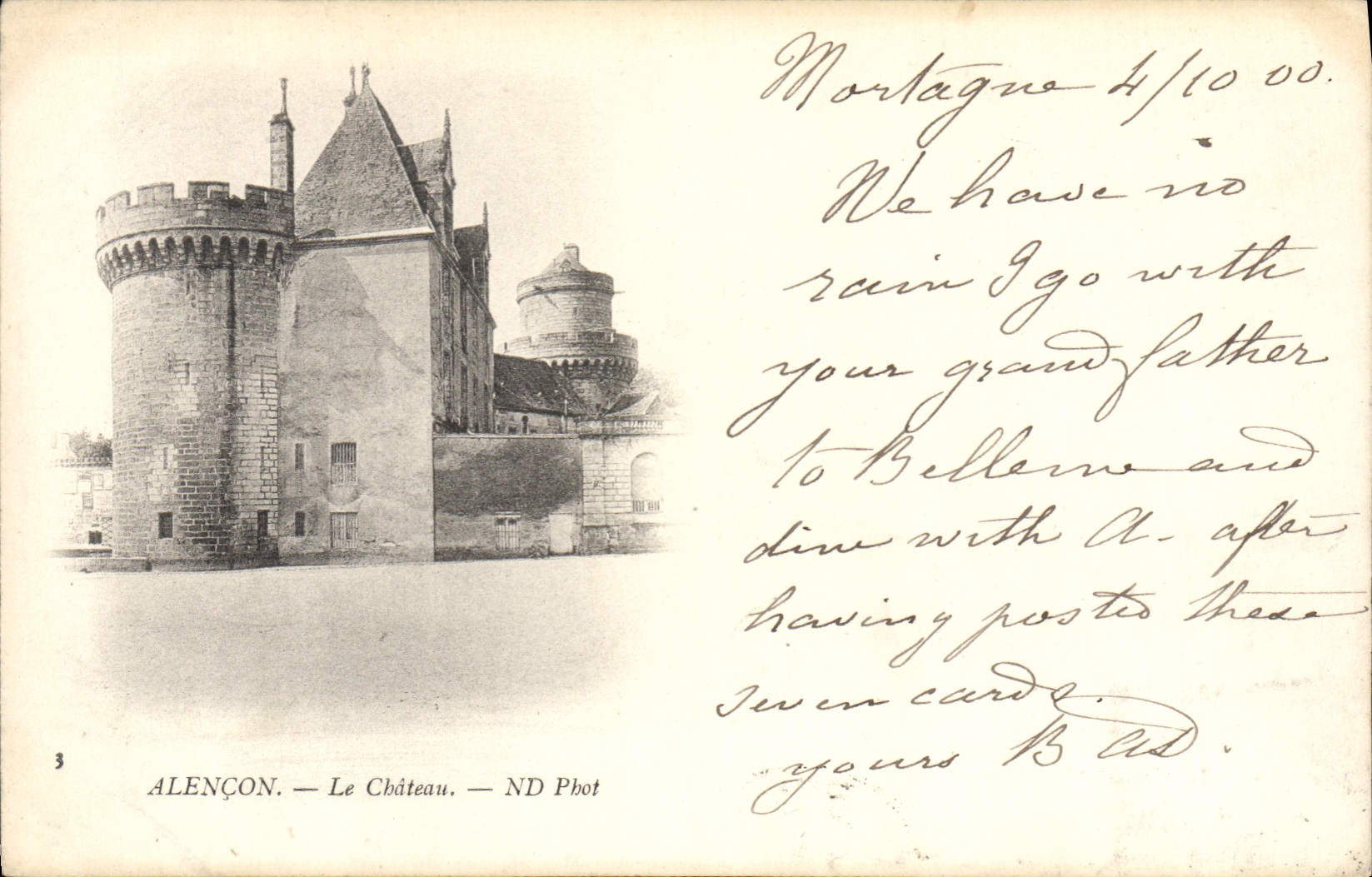 Alençon — Le Château — ND Phot
