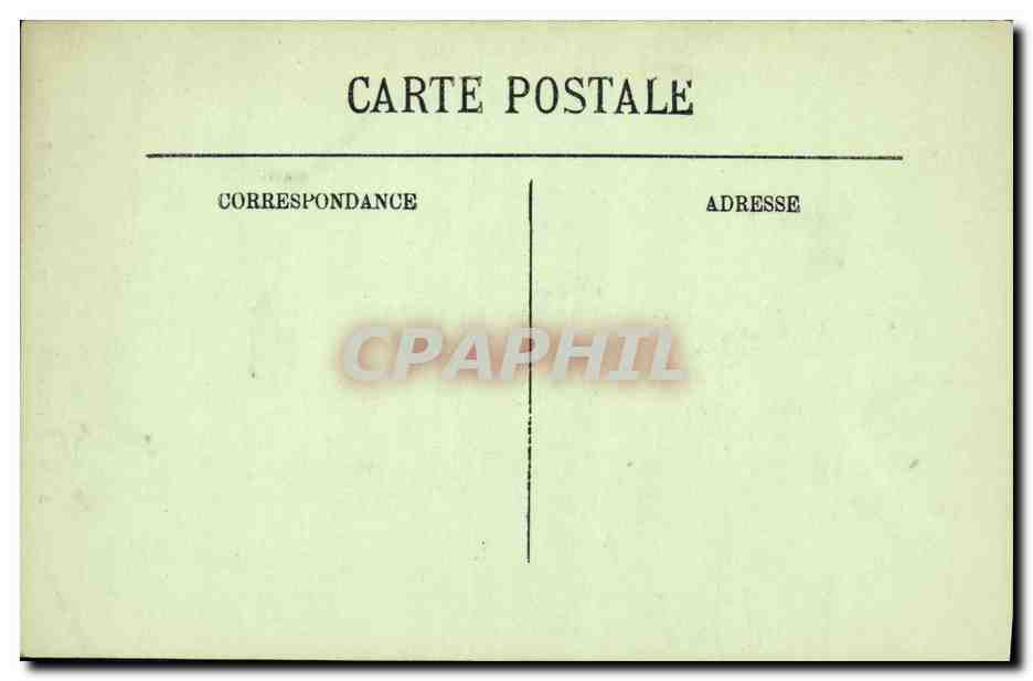 CPA Chateau Murols Le chateau Porte d'entree — Verso