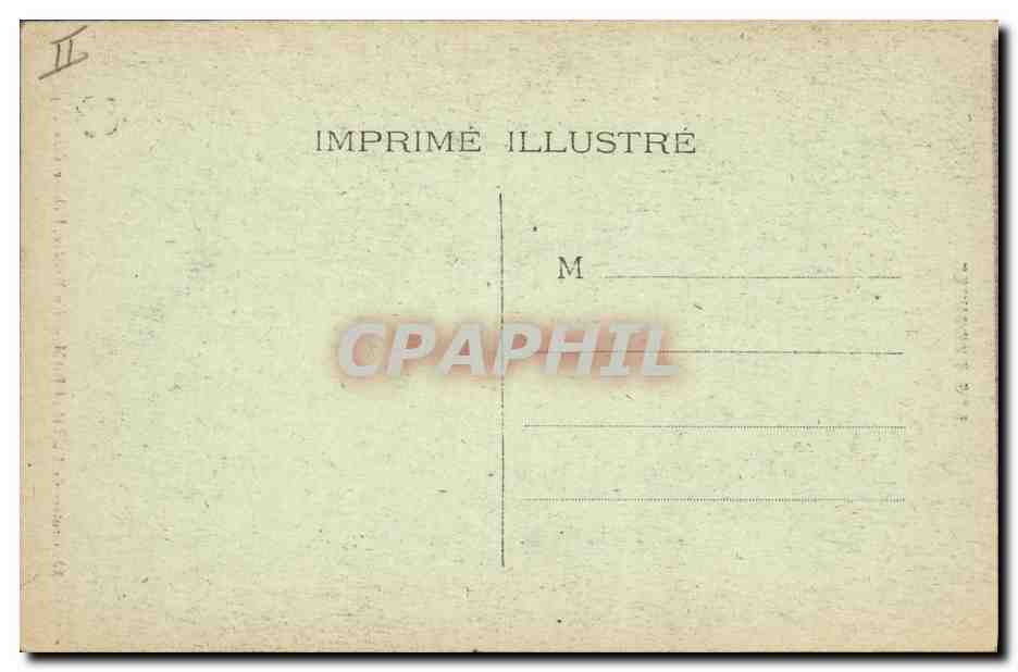 CPA Grottes de Betharram La riviere Debarcadere — Rückseite