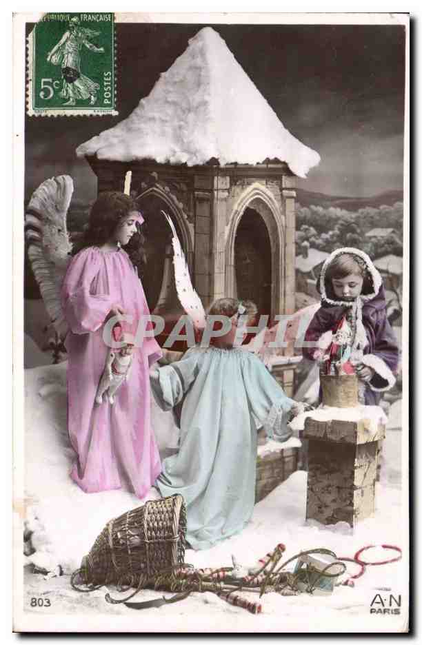 CPA Fantaisie Enfants Noel 