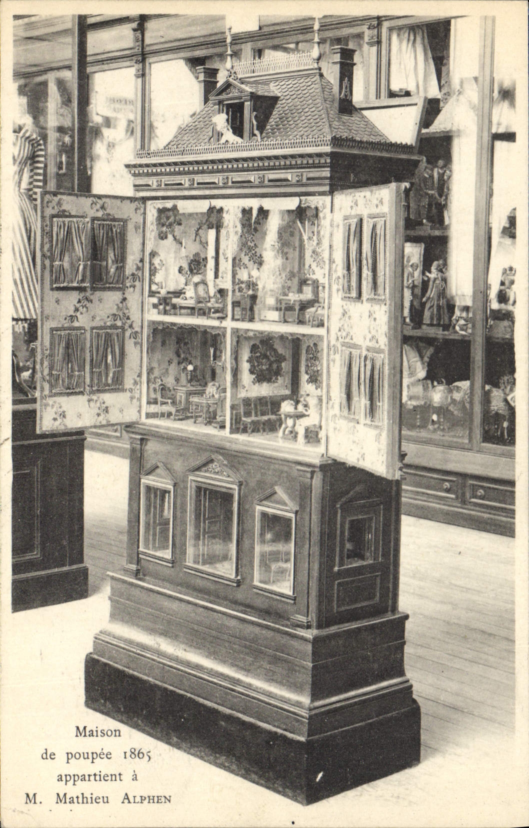 Casa de muñecas 1865 — pertenece a M. Mathieu Alphen