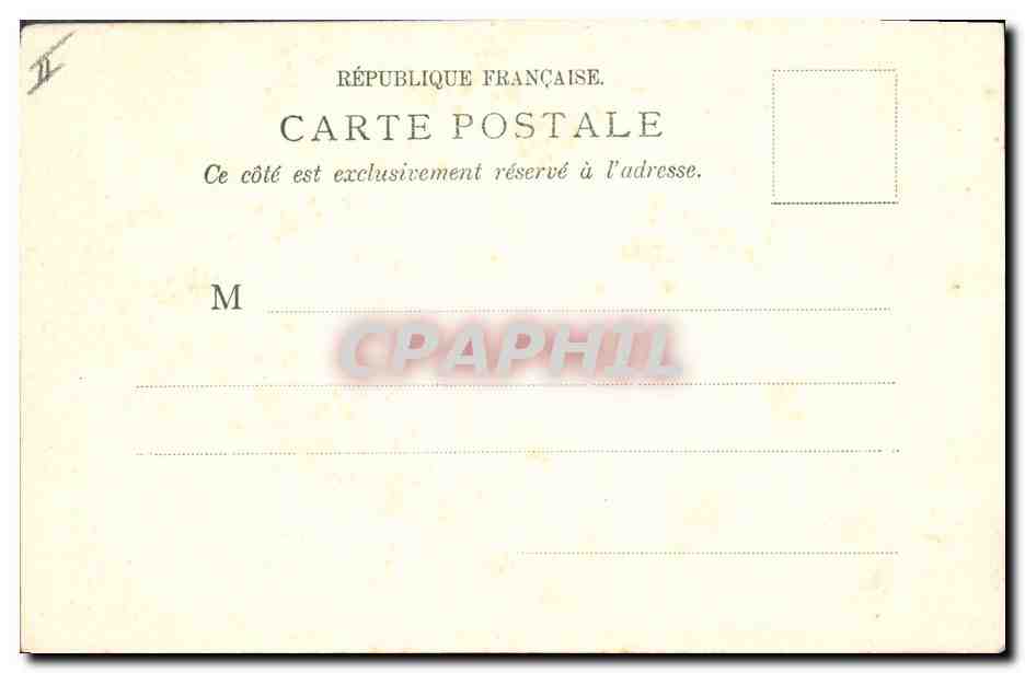 CPA Palais de Justice Belfort — Rückseite