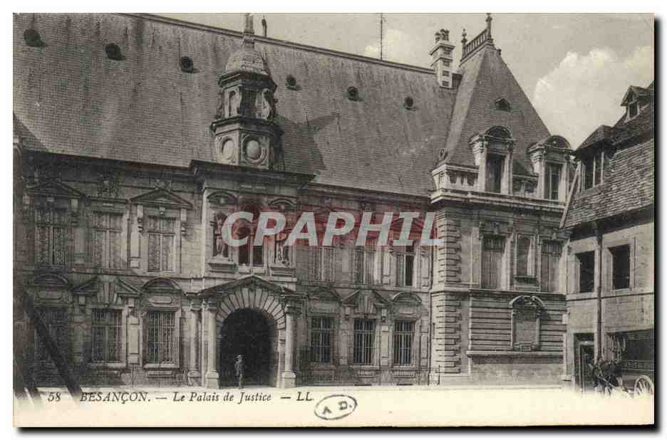 CPA Palais de Justice Besancon