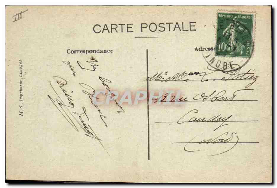 Le Blanc — Le Palais de Justice — Indre — 161 — Reverso