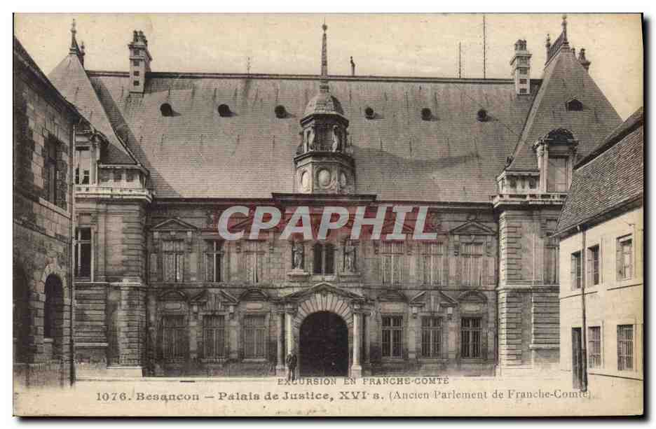 CPA Palais de Justice Besancon Ancien Parlement de Franche Comte
