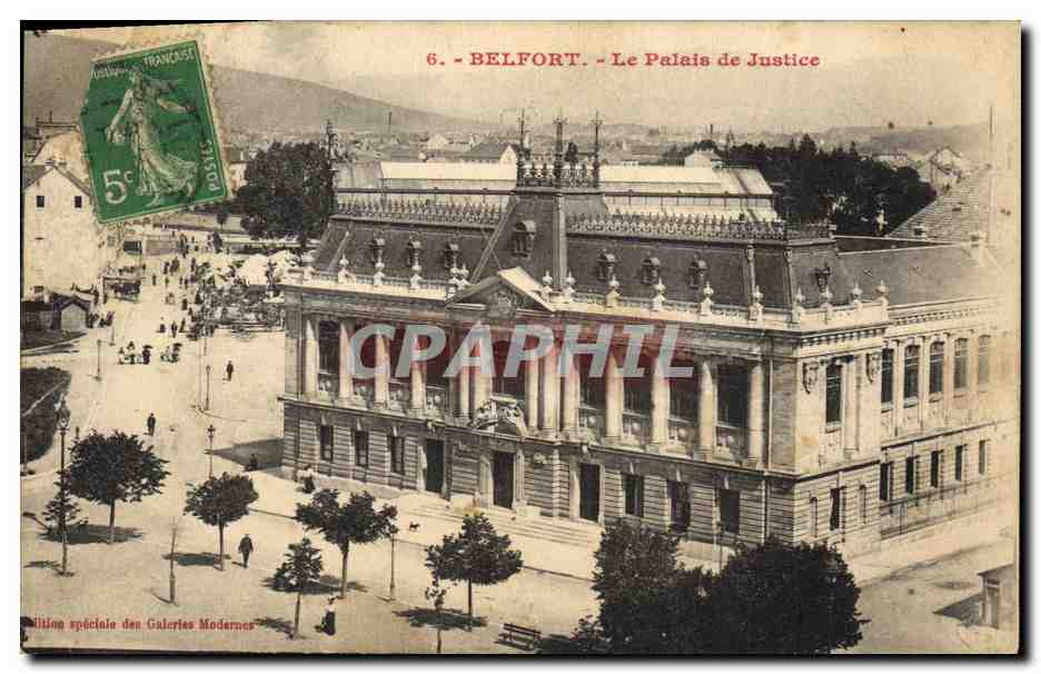 CPA Palais de Justice Belfort 