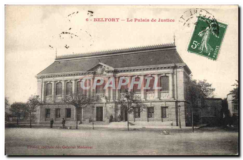 CPA Palais de Justice Belfort