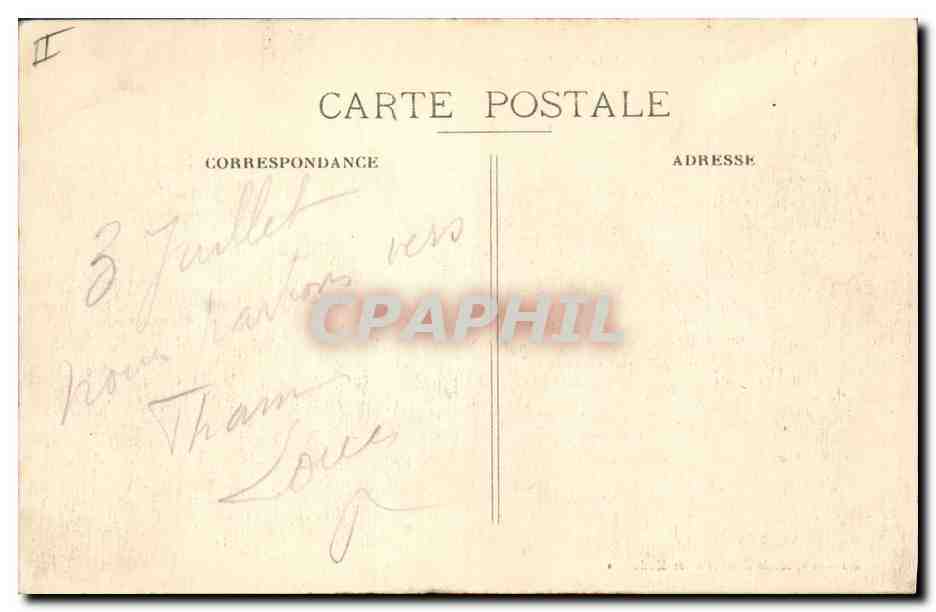 CPA Palais de Justice Belfort  — Verso