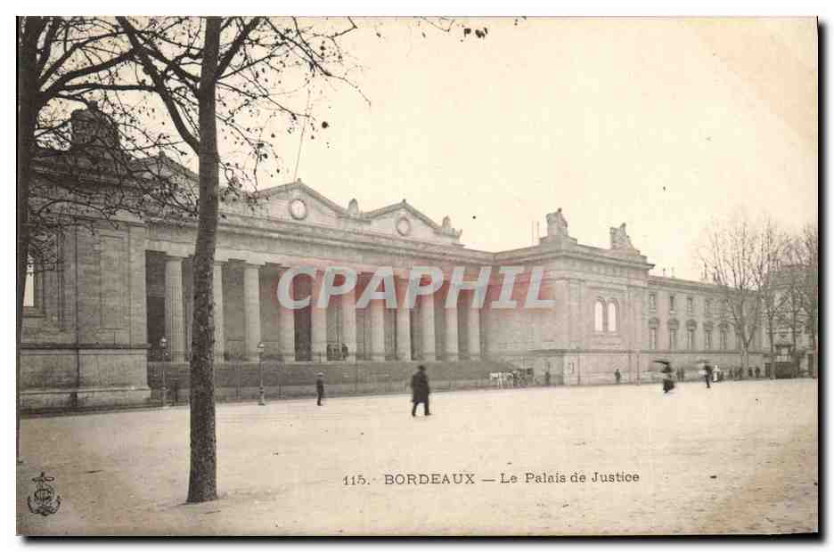 CPA Palais de Justice Bordeaux