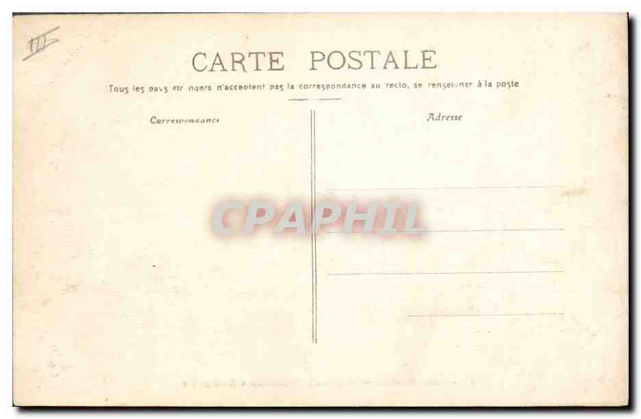 Cuirassé d'escadre « Bouvet » — Marine Nationale — 198 — éditeur P. B. Toulon — Verso