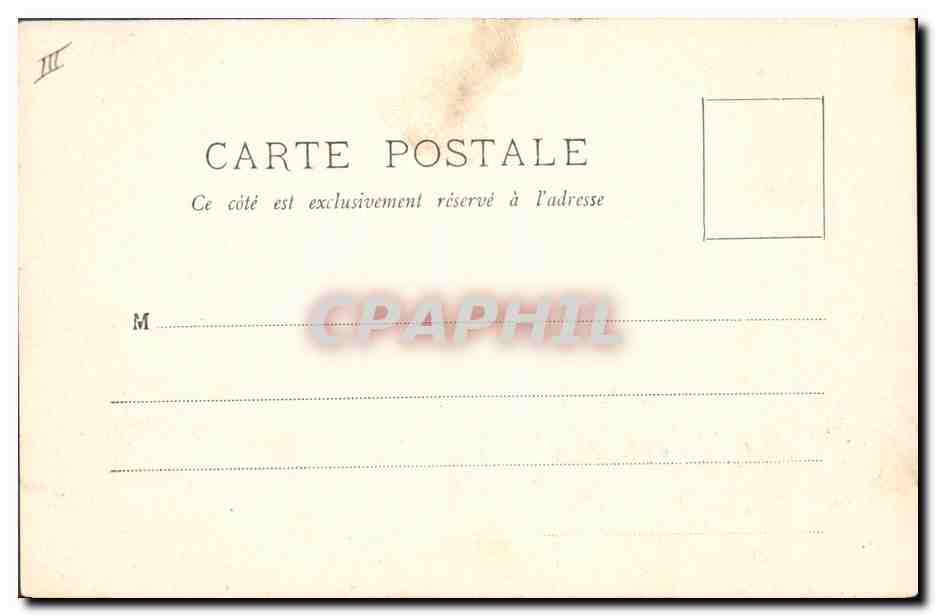 CPA Bateau de Guerre Le Bruix Croiseur Cuirasse — Verso