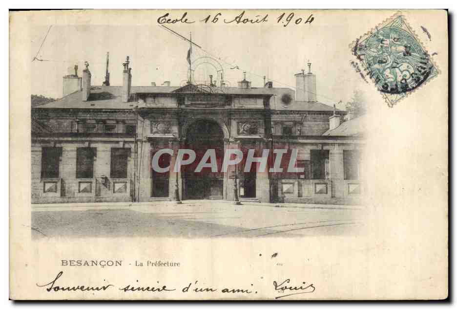 CPA Prefecture Besancon