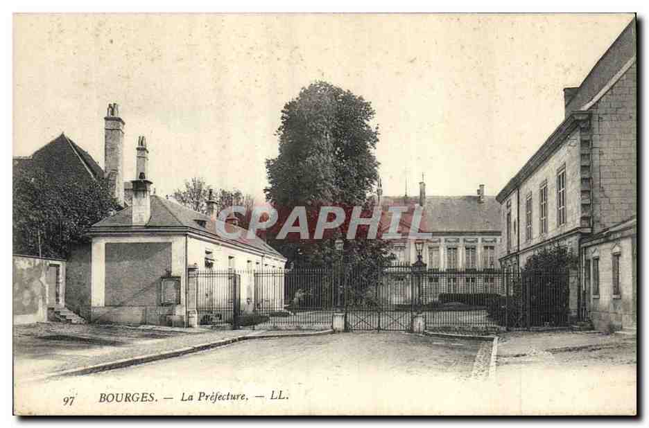 CPA Prefecture Bourges 
