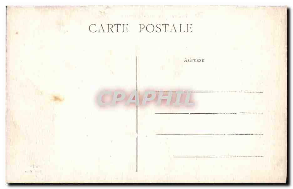 CPA Bellac La sous Prefecture  — Verso
