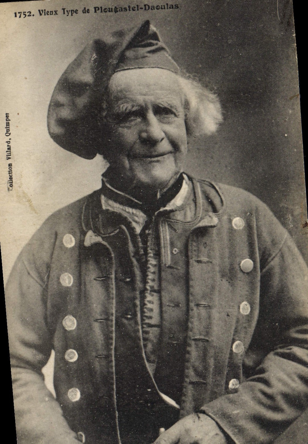 CPA Folklore Vieux Type de plougastel Daoulas