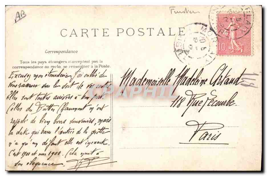 CPA Folklore Chateaulin Un concours de costumes Cornouailles — Verso