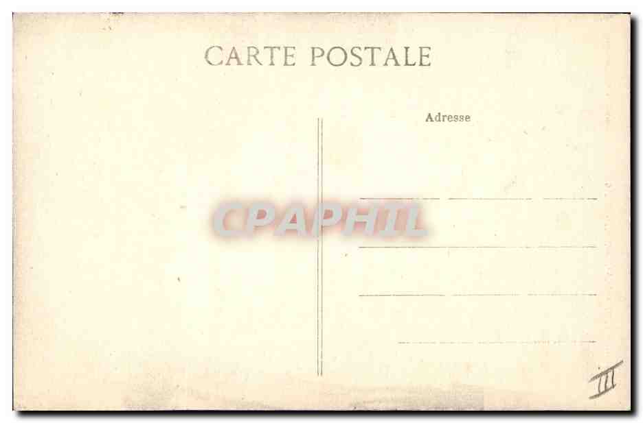 CPA Folklore Maries des environs de Douarnenez Mariage — Verso