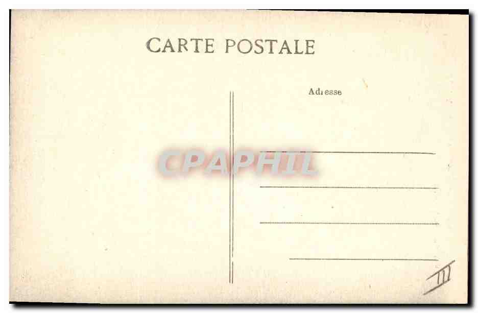 CPA Folklore Pont Aven La reine des fleurs d'ajoncs — Verso