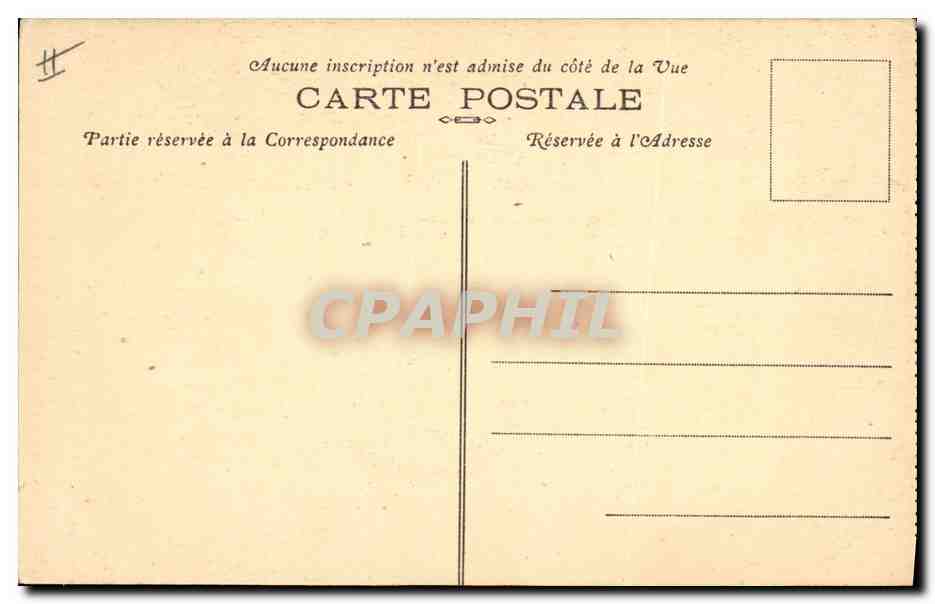 CPA Folklore Enfants de Plougastel Daoulas  — Verso