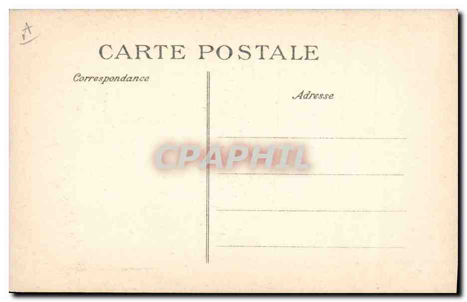 CPA Folklore Vieux paysan de Gouezec — Verso