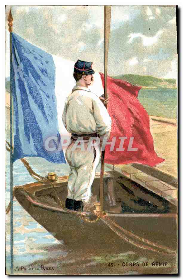 Soldat du Corps de Génie — France — A. Palm de Rosa, n°45