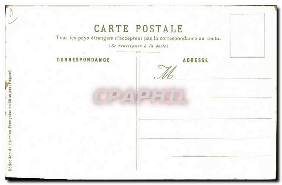 Soldat du Corps de Génie — France — A. Palm de Rosa, n°45 — Reverso