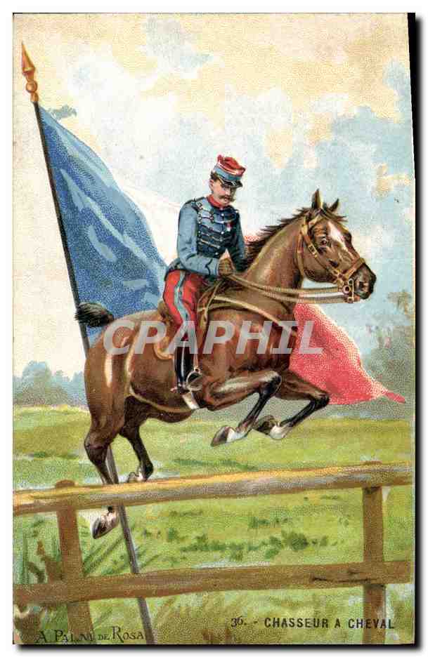 Chasseur à cheval — A. Palmi de Rosa, n° 36