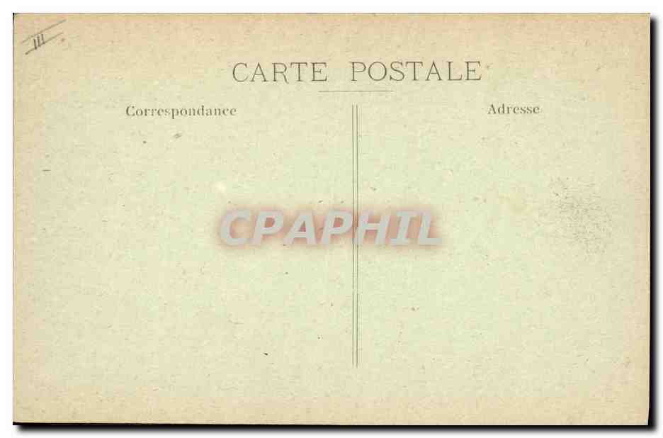 CPA Le Creusot Ancienne Cristallerie 1787 — Rückseite
