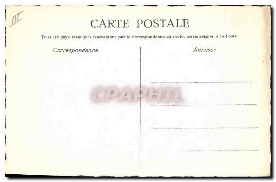 Nascita — Maria adorante il Bambino Gesù — cartolina postale anonima — Verso