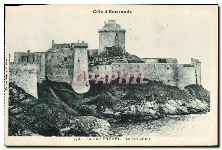 CPA Chateau Le Cap Frehel Le Fort Lalatte