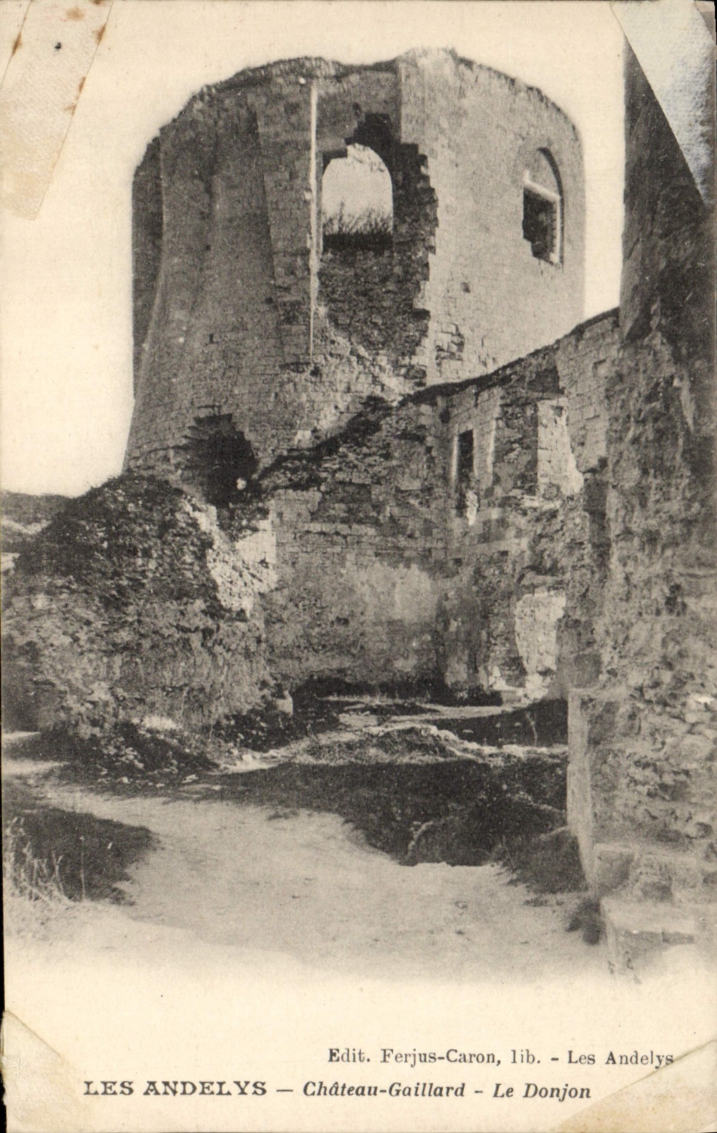 CPA Chateau Gaillard Le donjon Les Andelys 