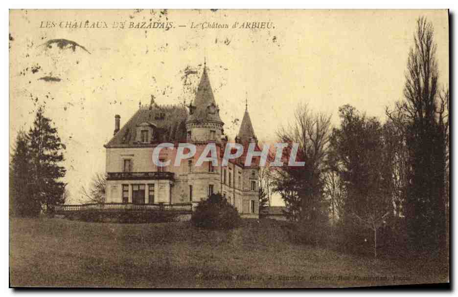 CPA Chateau du Bazadais Le chateau d'Arbieu