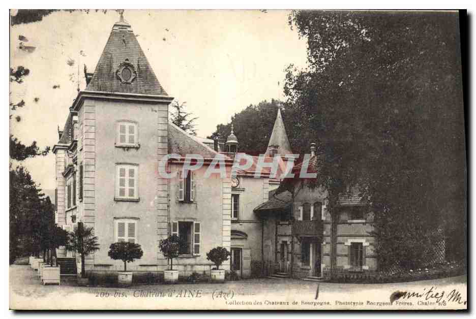 CPA Chateau d'Aine Aze