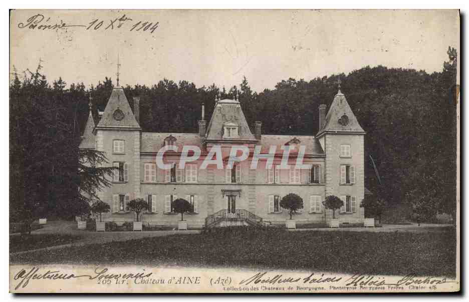CPA Chateau d'Aine Aze