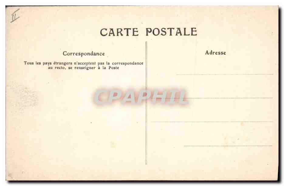 CPA Grottes de Betharram Decors — Rückseite