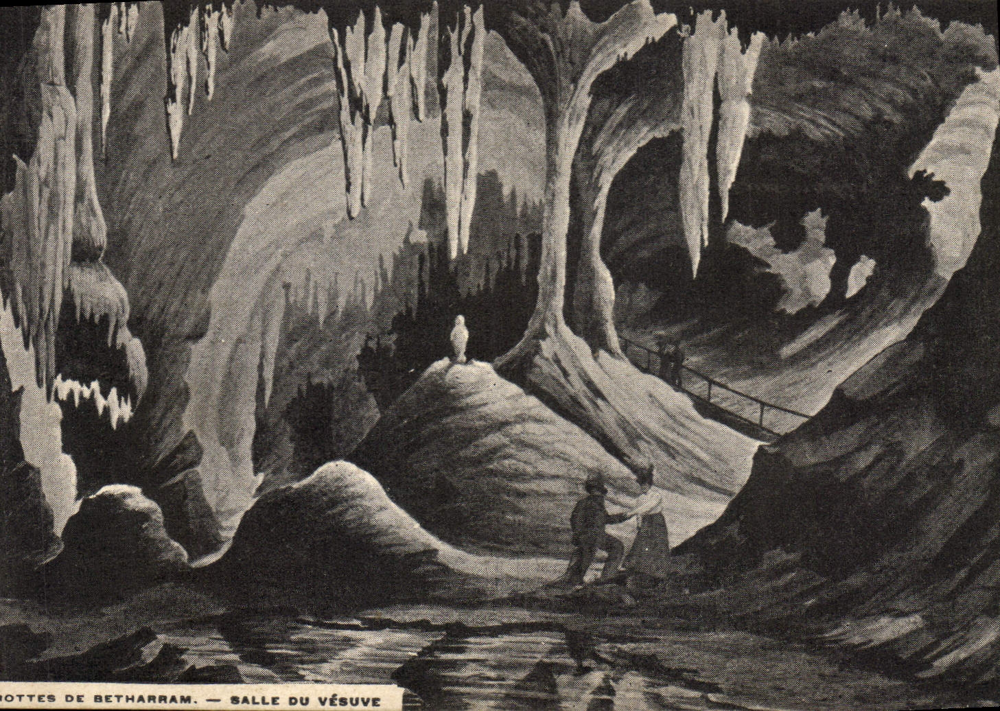 Grottes de Betharram — Salle du Vésuve