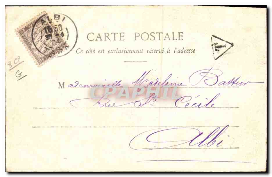 CPA Fantaisie Enfant La journee de Suzette Poupee  — Rückseite