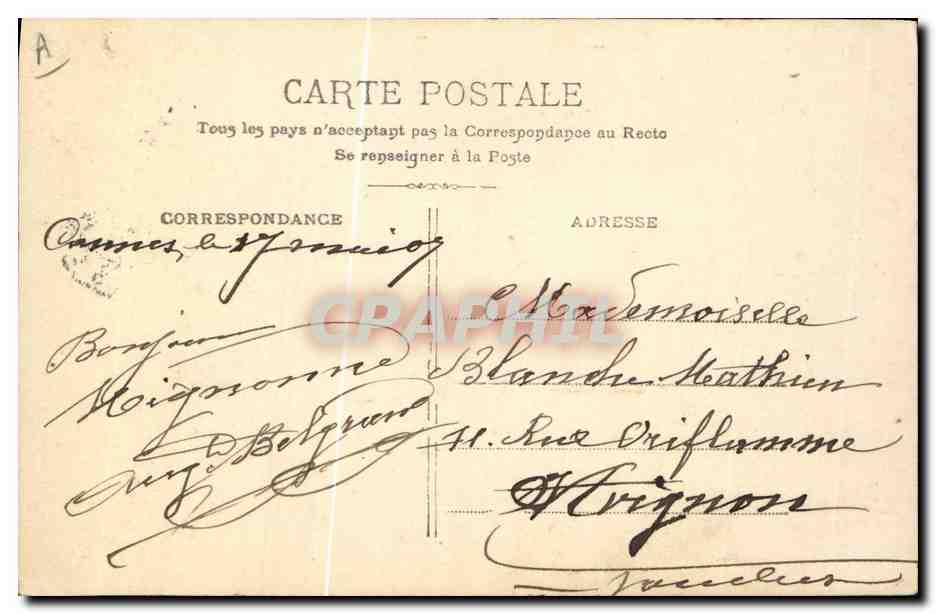 CPA Poupee Enfant  — Rückseite
