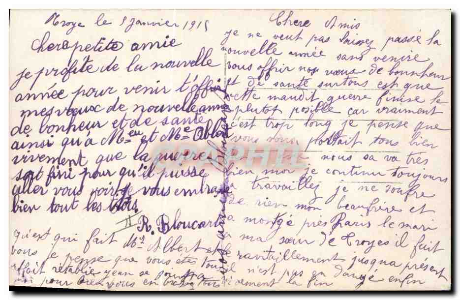 CPA Poupee Enfant — Rückseite