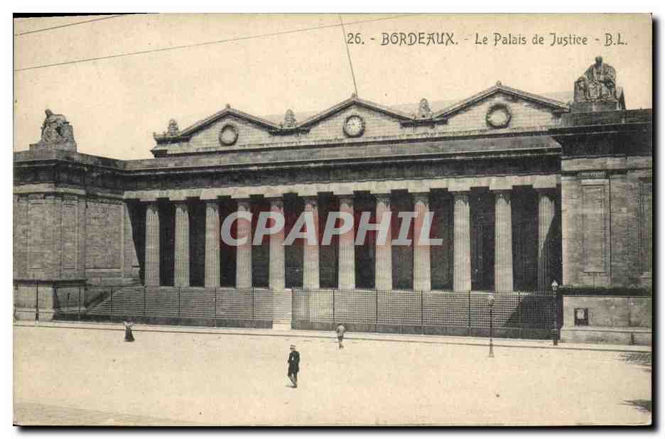 CPA Palais de Justice Bordeaux