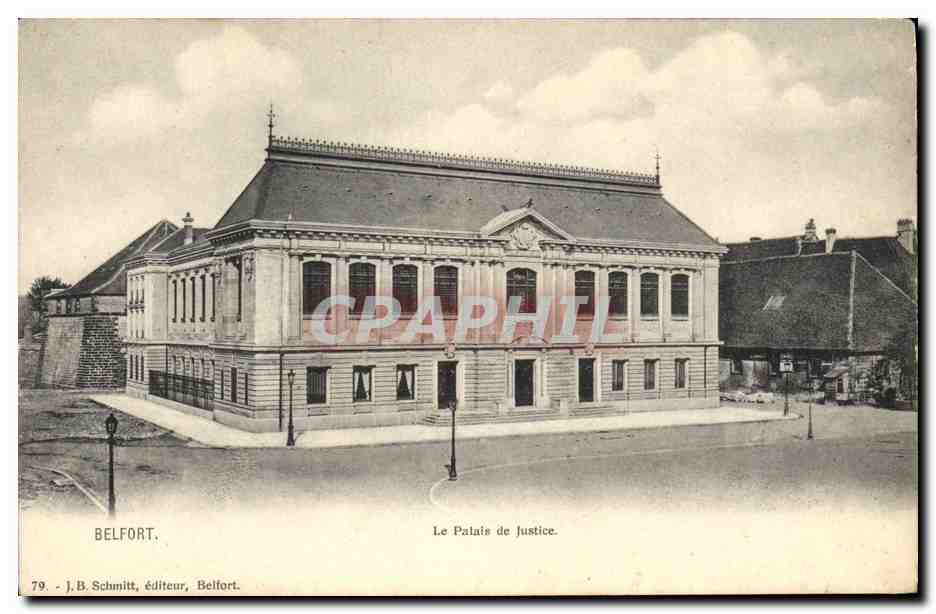 CPA Palais de Justice Belfort 