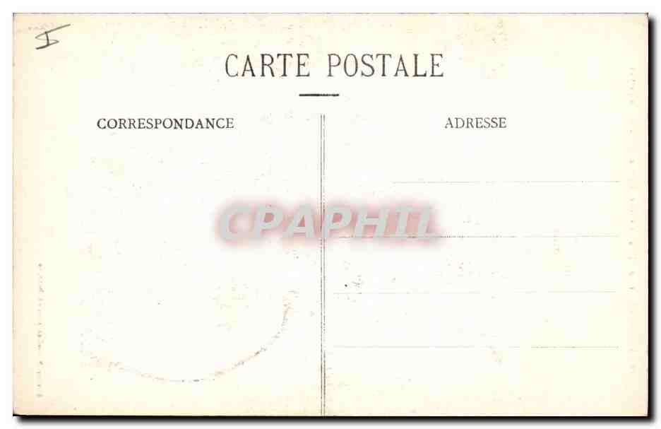 CPA Bourges Palais Jacques Coeur Entree du Palais de Justice  — Rückseite