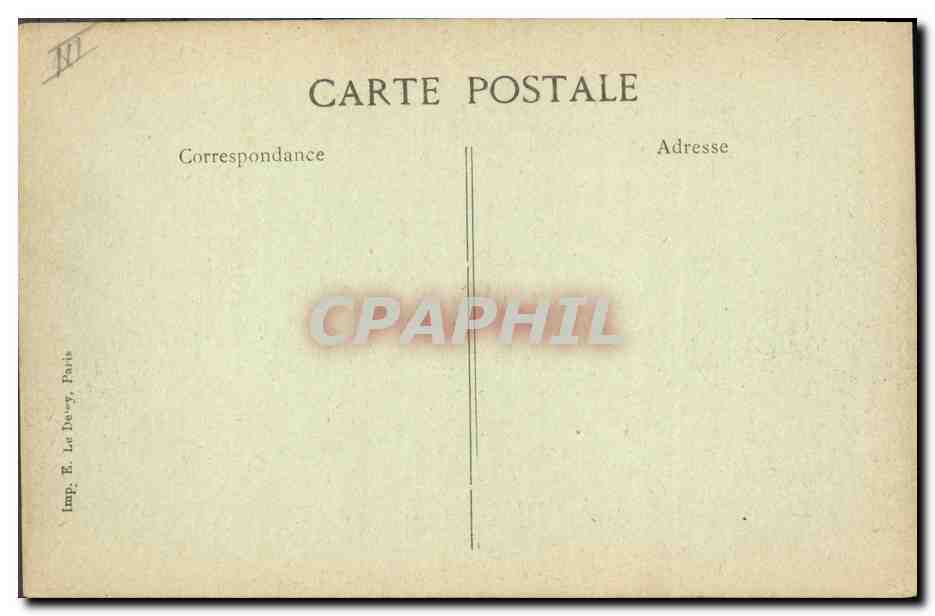 Brennus — cuirassé d'escadre — Marine Nationale — 1908 — Reverso