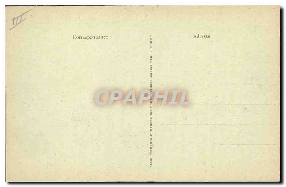 CPA Bateau de Guerre Cuirasse a turbines Bretagne — Verso
