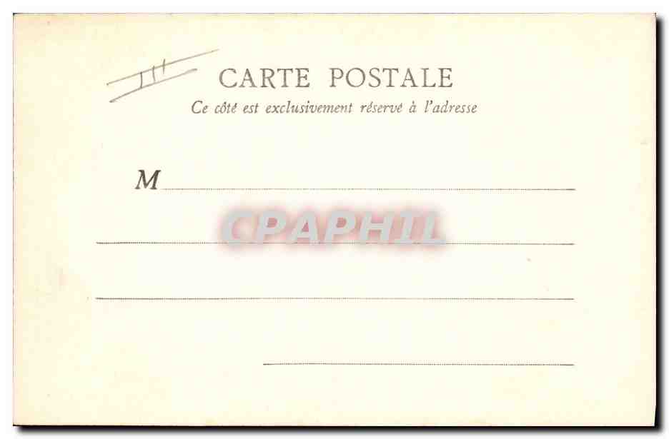 CPA Bateau de Guerre Le Cuirasse d'escadre Le Bouvet entrant au port — Verso